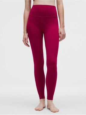 Lululemon Align High-Rise Pant 28" in Berry Rumble - 10